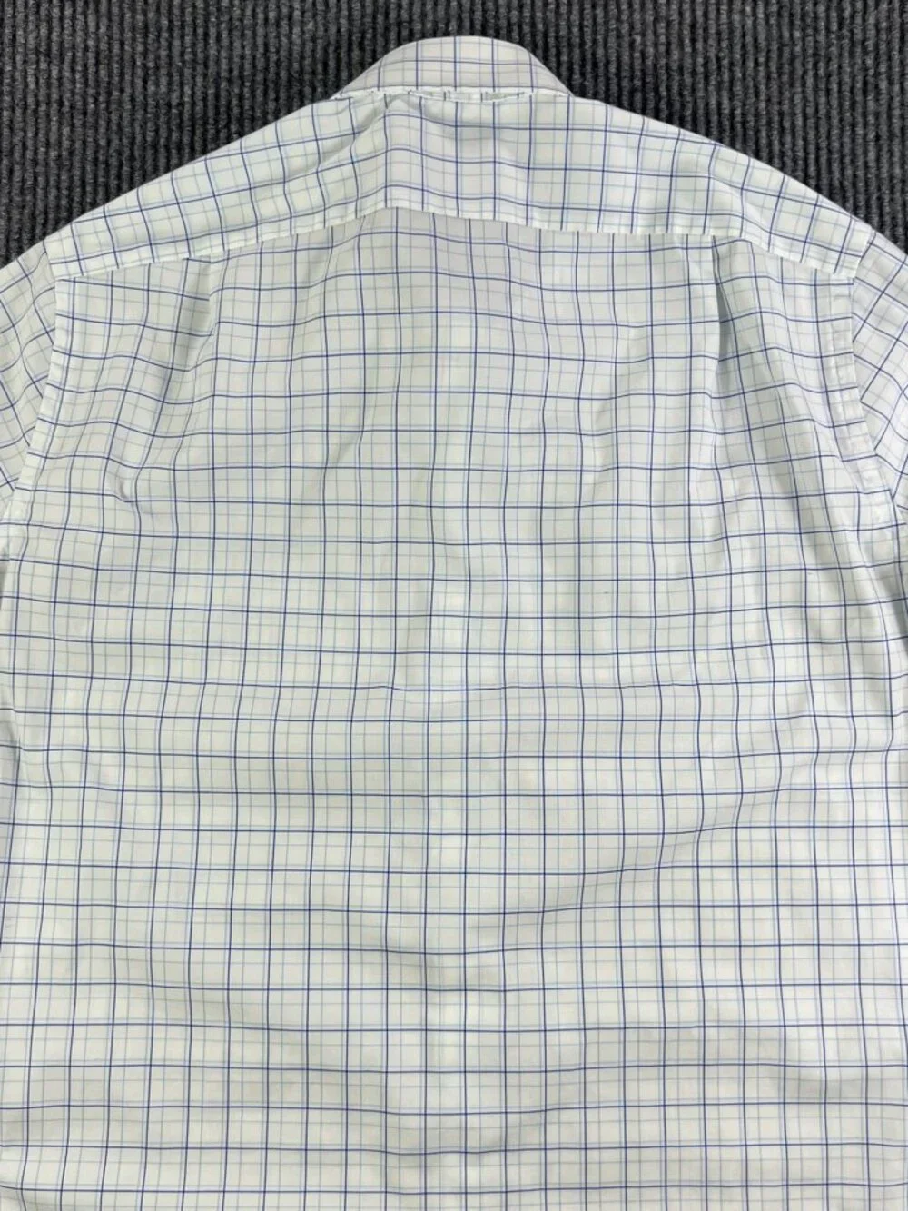 J Crew Ludlow Dress Shirt Mens 15.5 33 Blue Check Long Sleeve Classic Fit Preppy